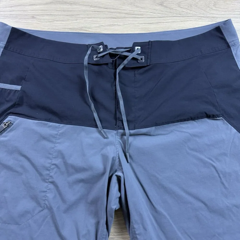 Under Armour Board Shorts Men 40x9 Fish Hunter Quick Dry Lightweight Blue